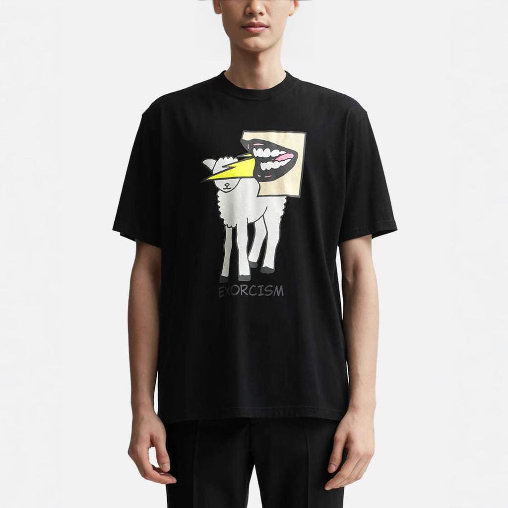 2026 New Denim Tears Print Loose Crewneck Unisex Casual T-Shirt