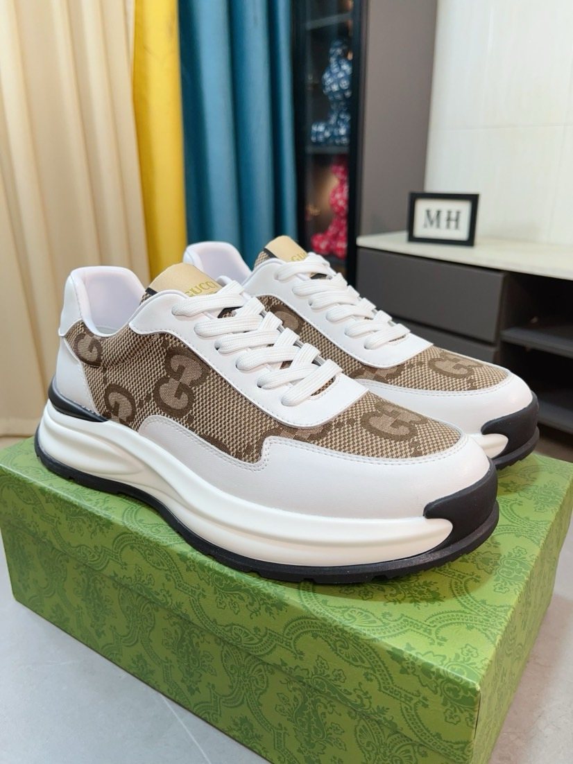 Gucci Men's GG Pattern Sneakers